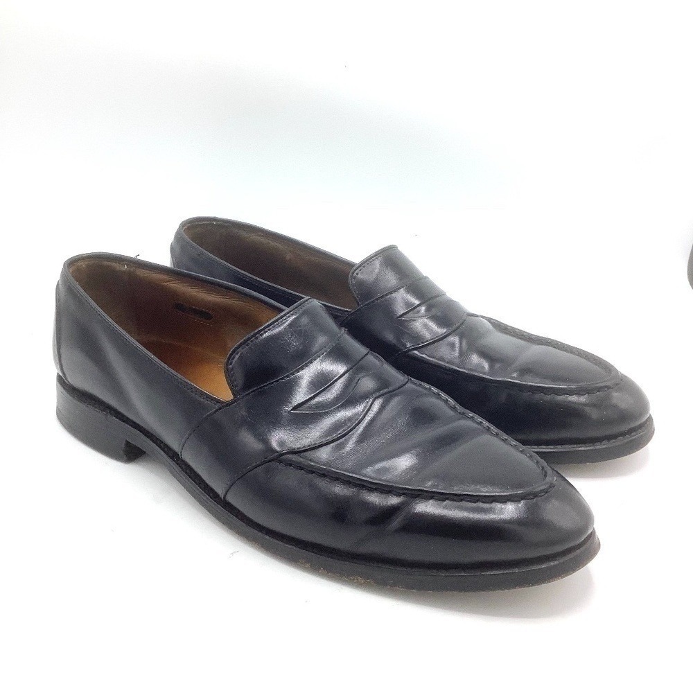 Allen‎ Edmonds Randolph Shell Cordovan Penny Loafer Shoes Size 11.5 MSRP $750